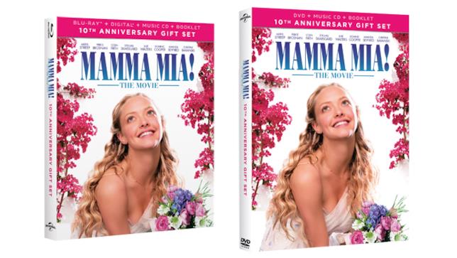 Mamma Mia! in versione Home Video Mamma Mia! in versione DVD e Blu-ray