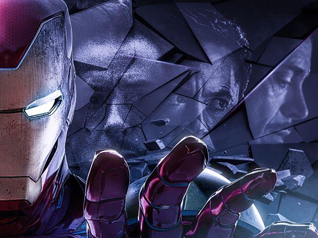 Il tributo degli Avengers sul campo di battaglia a Tony Stark in una scena extra Poster di Avengers: Endgame dedicato a Tony Stark