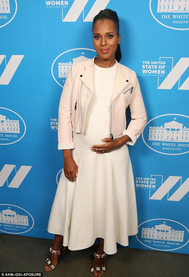 L'outfit di Kerry Washington allo United State of Women Summit Kerry Washington durante lo United State of Women Summit