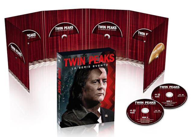 Il cofanetto di Twin Peaks - stagione 3 La versione Blu-ray del cofanetto della terza stagione di Twin Peaks