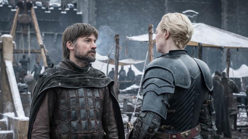 Jaime e Brienne: Ramin Djawadi ha immaginato per loro un finale alternativo nella colonna sonora di Game of Thrones 8 Nikolaj Coster-Waldau e Gwendoline Christie in Game of Thrones 8x02