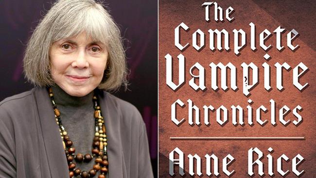 Cronache dei Vampiri di Anna Rice su Hulu Anne Rice e la copertina di The Vampire Chronicles