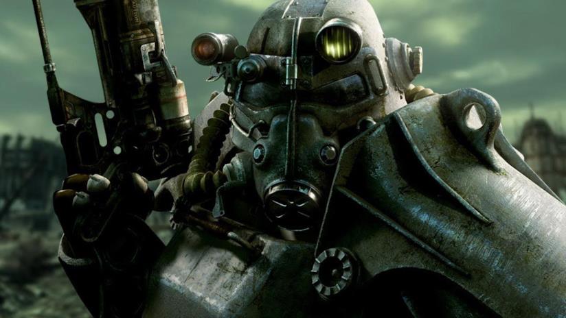 Fallout 3 festeggerà i suoi dieci anni con una nuova edizione? Il concept art simbolo di Fallout 3 che ritrae un'armatura atomica