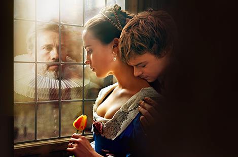 La locandina del film La ragazza dei tulipani Un'immagine del film La ragazza dei tulipani