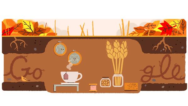 Google dà in benvenuto all'autunno con un Doodle Il Google Doodle dell'Equinozio d'autunno