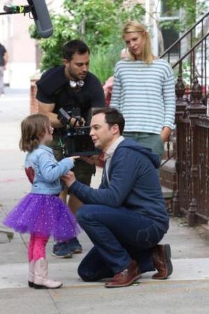 Gli attori sul set Gli attori