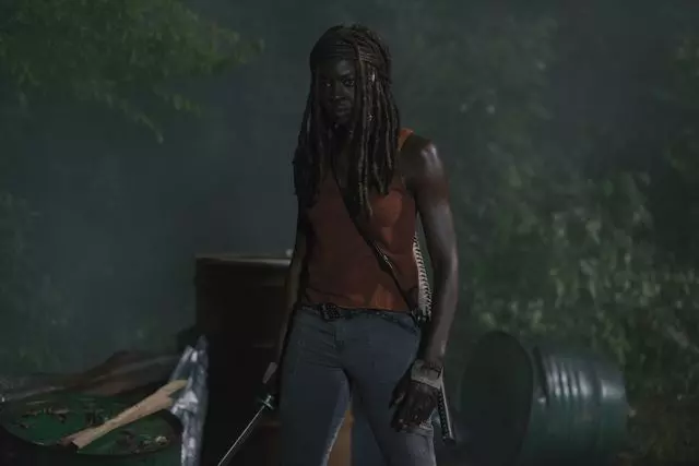 Michonne a caccia di zombie The Walking Dead 9: Michonne