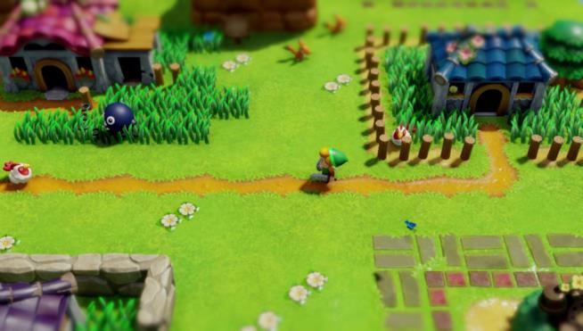 Non solo Link's Awakening: Nintendo lavorerebbe a un altro Zelda in 2D per il 2019 Un'immagine di gioco da The Legend of Zelda: Link's Awakening su Switch