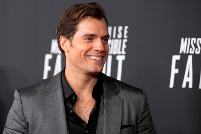 Henry Cavill vorrebbe essere Geralt di Rivia nella serie TV The Witcher Henry Cavill alla presentazione di Mission: Impossible - Fallout