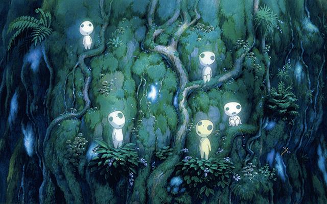 I Kodama di Miyazaki I Kodama della Principessa Mononoke