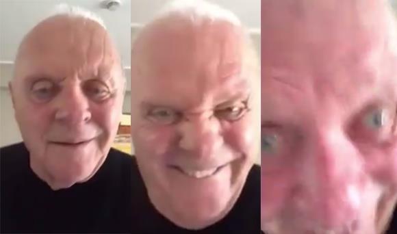Anthony Hopkins balla su Twitter ed è fantastico Collage di Anthony Hopkins che balla