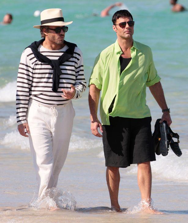 Edgar Ramirez e Ricky Martin in American Crime Story American Crime Story: Edgar Ramirez e Ricky Martin, rispettivamente Gianni Versace e Antonio D'Amico