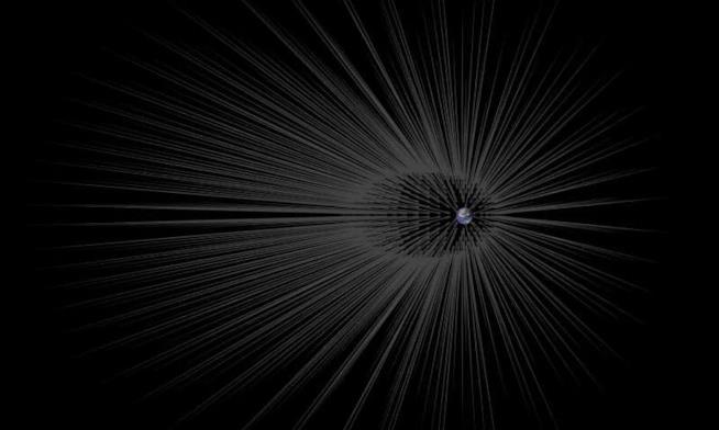 La nostra galassia è immersa in un uragano di materia oscura? L'ipotetico uragano di materia oscura che avvolge la Terra