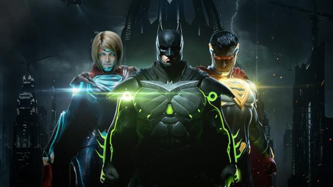 Injustice 2 uscirà anche su PC, è ufficiale Batman, Supergirl e Superman sulla copertina di Injustice 2