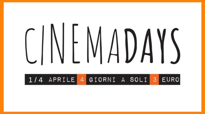 Torna l'iniziativa dei CinemaDays ad aprile: scopri le sale aderenti CinemaDays