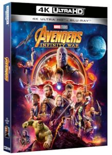 Avengers: Infinity War arriva in 4K Ultra HD Il formato 4K UHD di Avengers: Infinity War