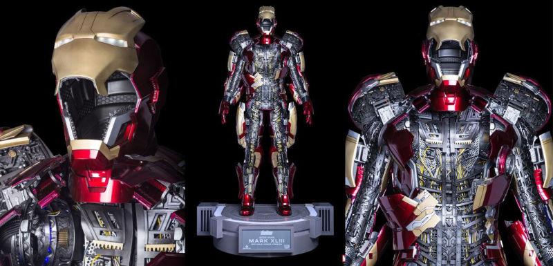 I dettagli dell'armatura di Iron Man di The Toys Asia Tutti i particolari dell'action figure di Iron Man di The Toys Asia