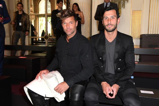 Ricky Martin e il matrimonio con Jwan Yosef Primo piano di Ricky Martin e Jwan Yosef