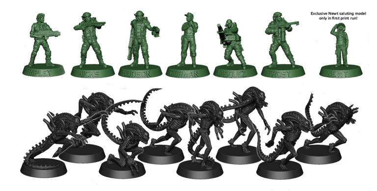 Alien miniature Aliens gioco