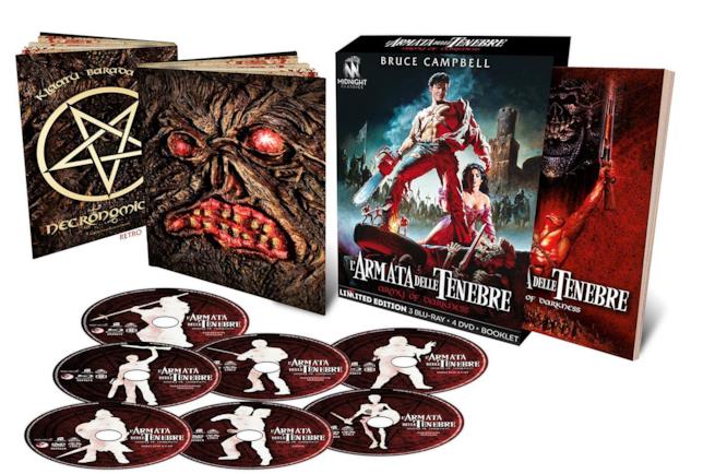 L'armata delle tenebre - Midnight Classics Limited Edition Il cofanetto in edizione limitate de L'armata delle tenebre
