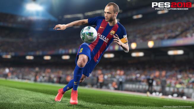 Pro Evolution Soccer 2018 scende in campo in un nuovo video di gameplay Azione in campo per PES 2018