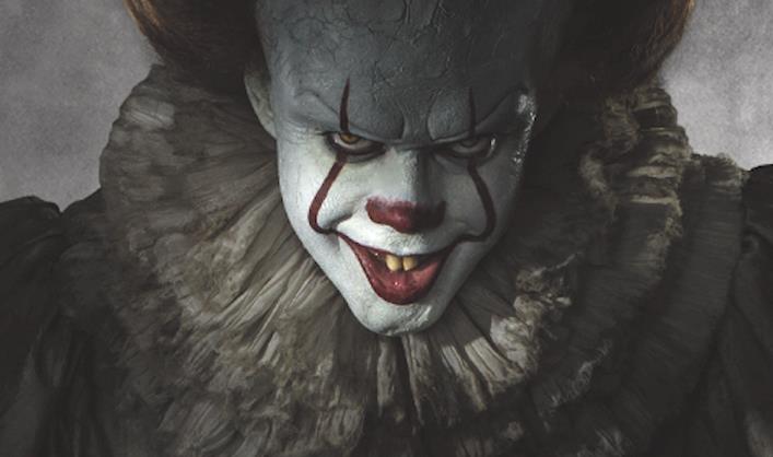 Pennywise nel film di IT Il clown Pennywise