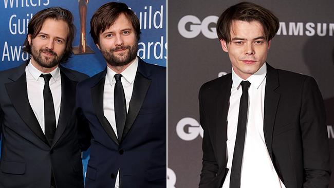I problemi di Stranger Things: le accuse ai fratelli Duffer e la cocaina di Charlie Heaton I fratelli Duffer e Charlie Heaton in due scatti ufficiali