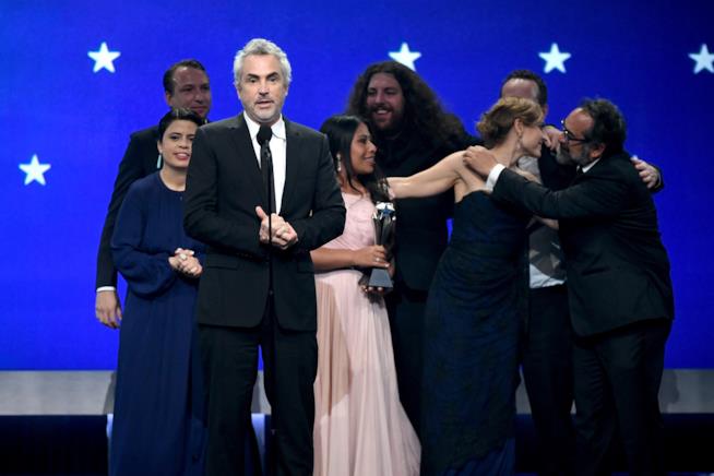 Ecco tutti i vincitori dei Critics' Choice Awards 2019 Il regista Alfonso Cuarón ha trionfato con Roma