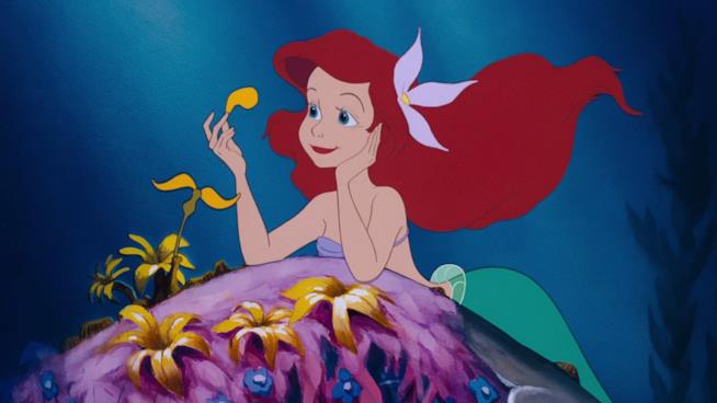 Ariel in una scena di La Sirenetta Cara Delevingne e le altre 10 indimenticabili sirene del cinema