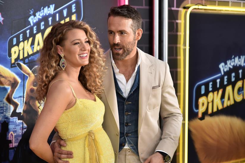 Blake Lively è incinta del terzo figlio Blake Lively e Ryan Reynolds alla prima newyorkese di Pokémon: Detective Pikachu