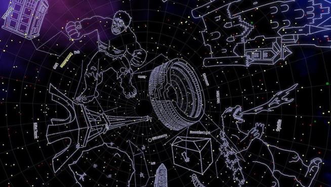 Le nuove costellazioni di raggi gamma della NASA Interfaccia per osservare le nuove costellazioni