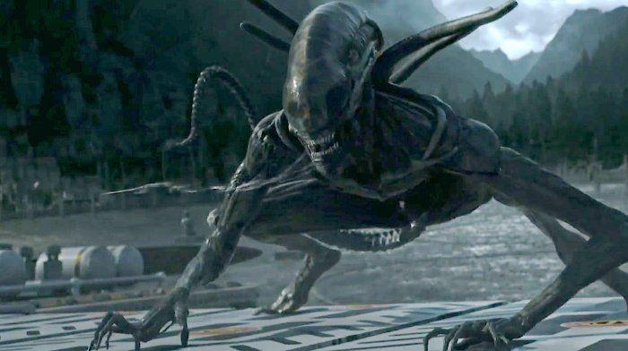 Una sequenza di Alien: Covenant Alien: Covenant, film diretto da RIdley Scott