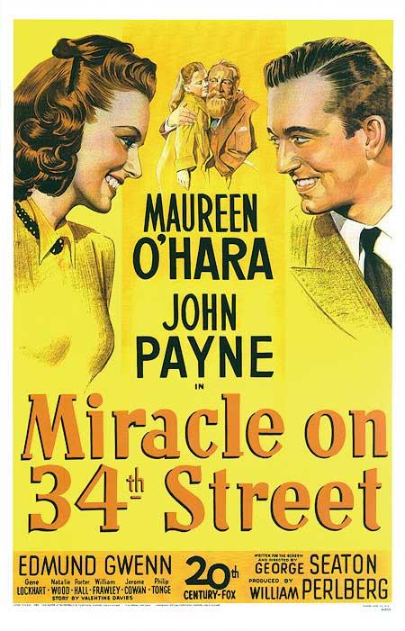 Il Miracolo della 34esima Strada - Locandina La locandina del film Il Miracolo della 34esima Strada