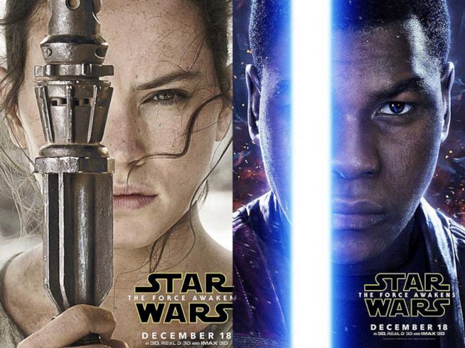 Star Wars: Il Risveglio della Forza incassi al top Rey e Finn del Risveglio della Forza