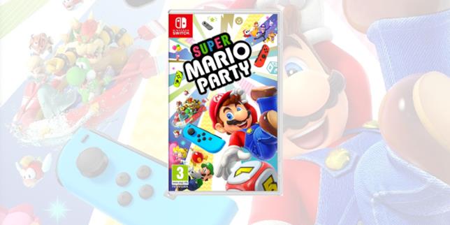 Super Mario Party all'E3 2018 La boxart di Super Mario Party