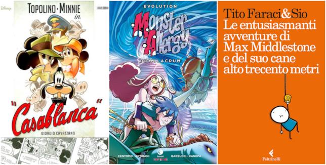 Tre fumetti per grandi e piccini Tre fumetti da regalare a Natale per grandi e piccini
