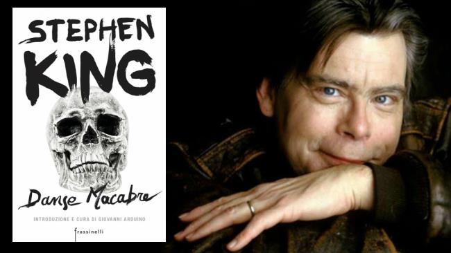 Danse Macabre, il saggio sull'horror di Stephen King, torna in libreria Stephen King assieme alla copertina di Danse Macabre