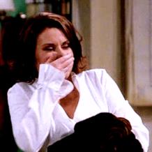 Karen Walker ride La risata di Karen Walker