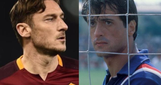 Da Francesco Totti a Jason Statham, ecco gli attori ideali per il remake di Fuga per la vittoria Francesco Totti e Sylvester Stallone nella cover