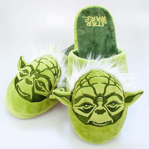 Pantofole Star Wars con Yoda Pantofole Star Wars raffiguranti Yoda