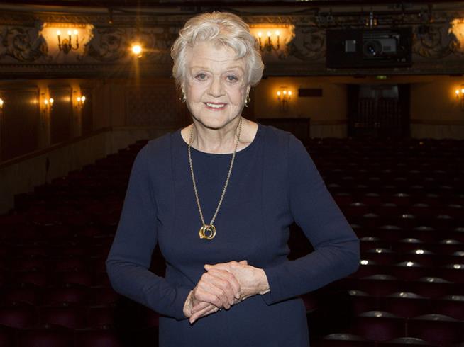 Angela Lansbury L'attrice inglese Angela Lansbury