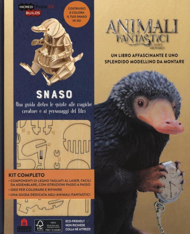 Snaso. Animali fantastici e dove trovarli. Una guida dietro le quinte alle magiche creature e ai personaggi del film. Ediz. a colori. Con gadget: 1 Snaso. Animali fantastici e dove trovarli. Una guida dietro le quinte alle magiche creature e ai personaggi del film. Edizione a colori