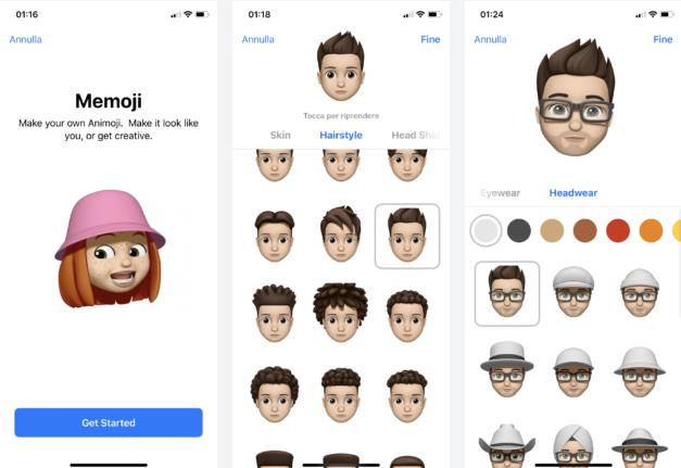 Animoji Dettaglio sulle nuove Animoji per iOS 12
