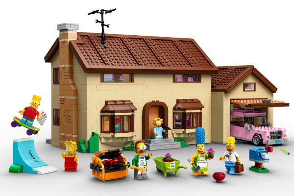 I Simpson: i migliori regali di Natale per i vostri amici e partner! La casa dei Simpson ricreata dal marchio Lego