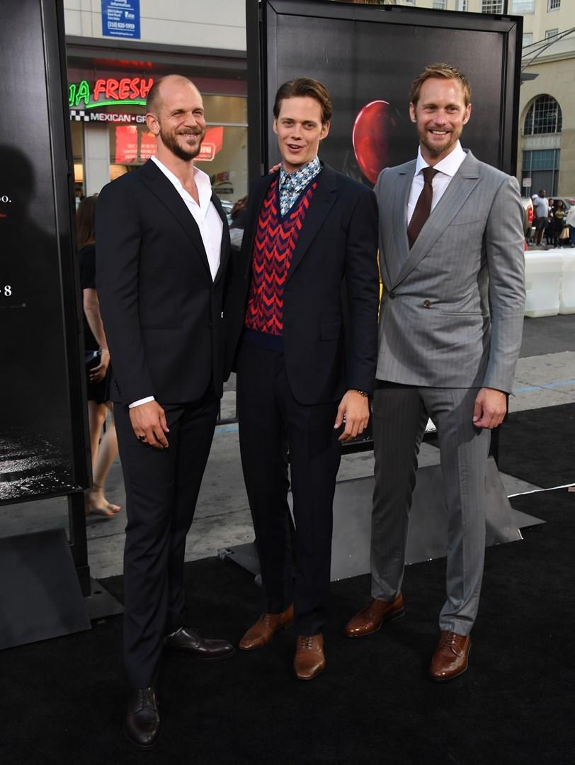 I fratelli Skarsgård Gustaf, Bill e Alexander sul red carpet