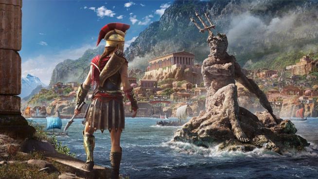 Assassin's Creed Odyssey sarà un prequel per l'intera saga Ubisoft Kassandra nell'Antica Grecia di Assassin's Creed Odyssey