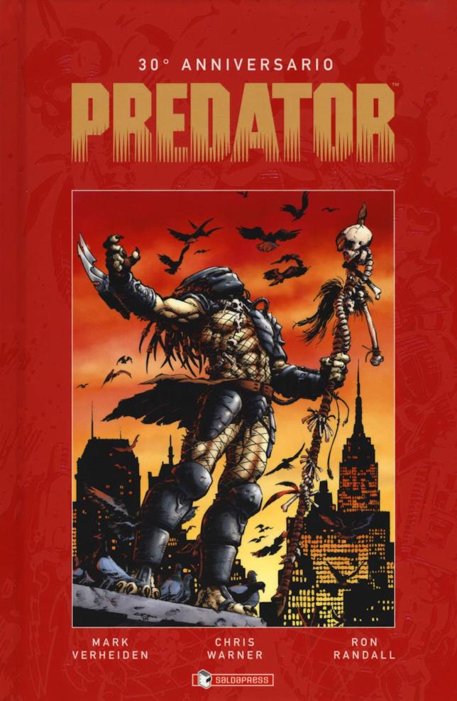 Predator 30° Anniversario La copertina di Predator 30° Anniversario