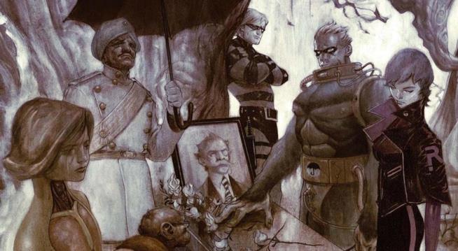 Umbrella Academy: Hotel Oblivion inizia la pubblicazione a ottobre 2018 Il funerale di Sir Reginald Hargreeves