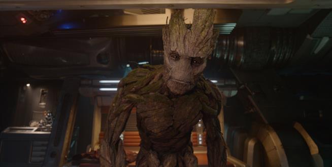 Arriverà un film con protagonista Groot? Un'immagine del personaggio Groot