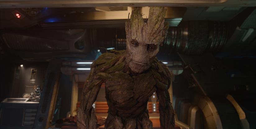 Arriverà un film con protagonista Groot? Un'immagine del personaggio Groot